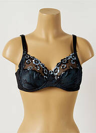 Soutien-gorge broderie noir EMPREINTE femme