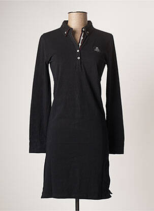 Robe mi-longue noir BLACK WELLIS pour femme