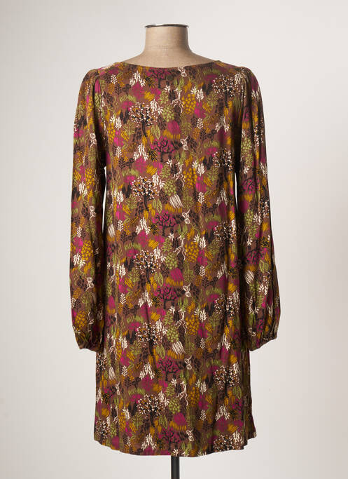 Robe mi-longue marron LOLA ESPELETA femme