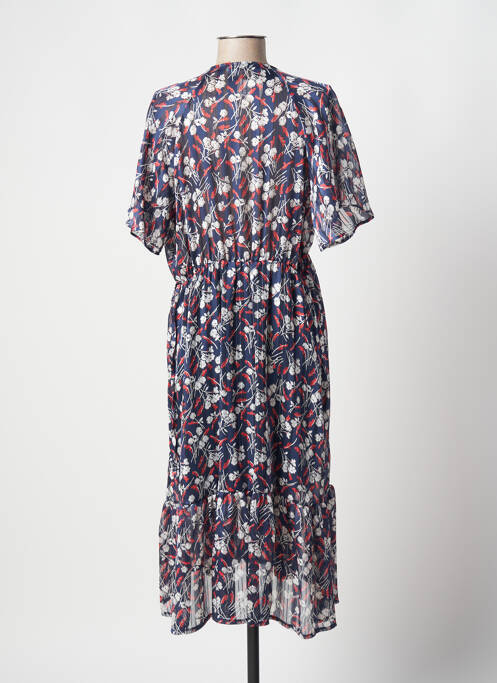 Robe mi-longue bleu SCARLET ROOS pour femme