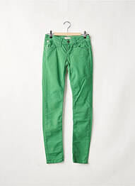 Pantalon 7/8 stretch taille normale vert CHIPIE femme