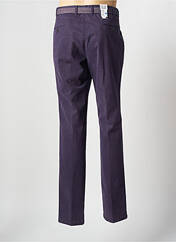 Pantalon chino violet LUIGI MORINI pour homme seconde vue