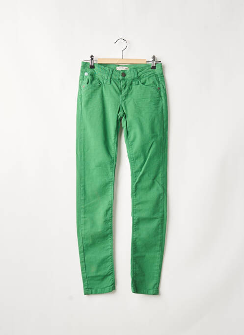 Pantalon 7/8 vert CHIPIE pour femme