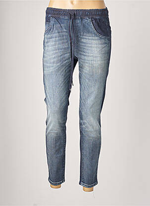Pantalon slim taille élastique taille normale bleu SISLEY femme