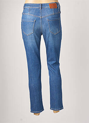Jeans coupe slim stretch taille normale bleu SISLEY femme