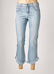 Jeans coupe droite bleu SISLEY pour femme seconde vue