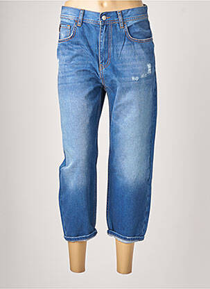 Jeans coupe droite bleu SISLEY pour femme