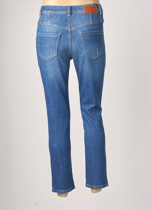 Jeans coupe slim bleu SISLEY femme