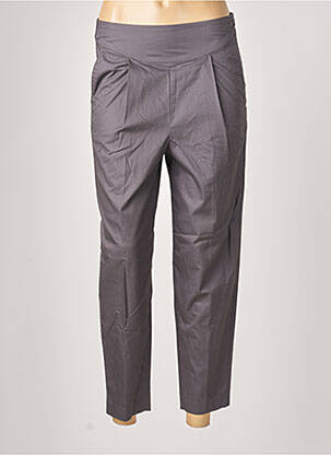 Pantalon droit gris SISLEY pour femme