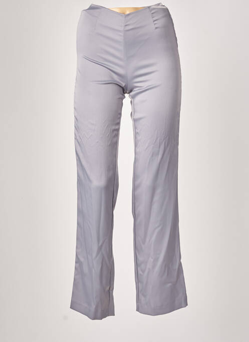 Pantalon droit taille normale taille normale gris SISLEY femme