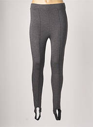 Legging stretch taille normale gris SISLEY femme