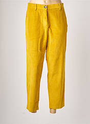 Pantalon 7/8 jaune SISLEY pour femme seconde vue
