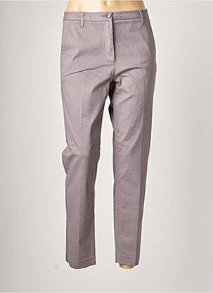 Pantalon chino gris SISLEY pour femme