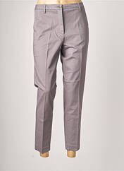 Pantalon chino gris SISLEY pour femme seconde vue