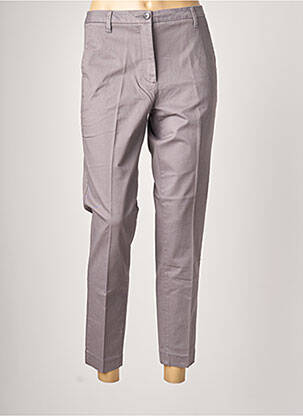 Pantalon chino gris SISLEY pour femme