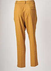Pantalon chino jaune SISLEY pour femme seconde vue