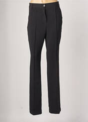 Pantalon chino noir SISLEY pour femme seconde vue