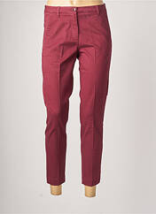 Pantalon chino rouge SISLEY pour femme seconde vue