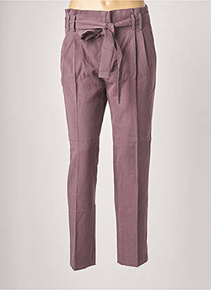 Pantalon chino violet BENETTON pour femme