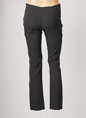 Pantalon slim noir SISLEY pour femme seconde vue
