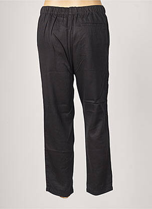 Pantalon chino poches taille haute noir SISLEY femme