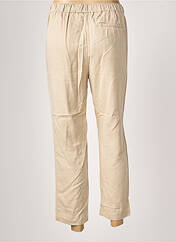 Pantalon chino beige SISLEY pour femme seconde vue