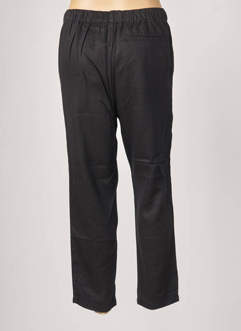 Pantalon chino poches taille haute noir SISLEY femme