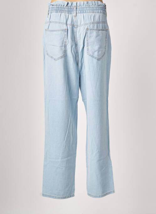 Jeans coupe droite bleu SISLEY pour femme