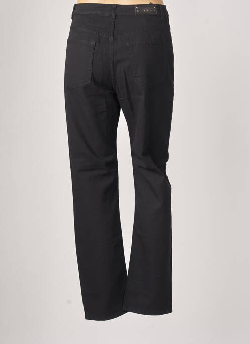 Jeans coupe slim noir SISLEY pour femme