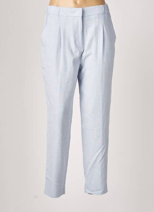 Pantalon droit bleu SISLEY pour femme