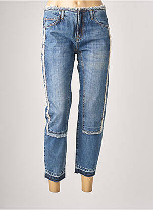 Jeans coupe slim slim taille normale bleu SISLEY femme
