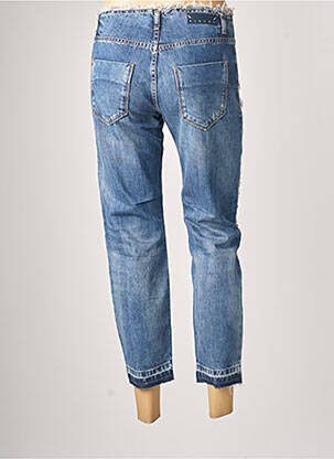Jeans coupe slim slim taille normale bleu SISLEY femme