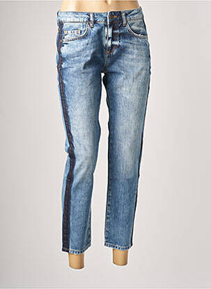 Jeans coupe slim slim taille normale bleu SISLEY femme