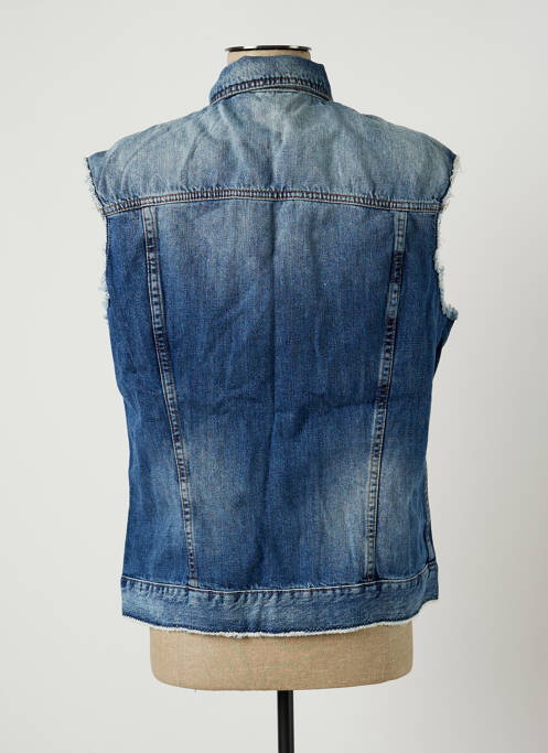 Veste en jean bleu SISLEY pour femme