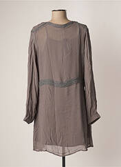 Robe courte gris SISLEY pour femme seconde vue