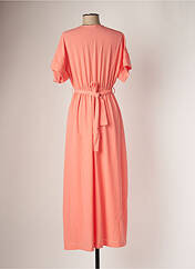 Robe longue orange SISLEY pour femme seconde vue