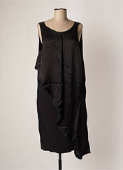 Robe mi-longue noir SISLEY pour femme seconde vue