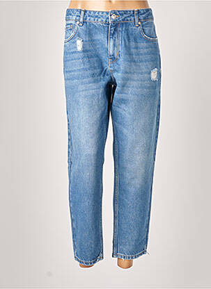 Jeans coupe droite bleu BENETTON pour femme