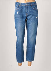 Jeans coupe droite bleu BENETTON pour femme seconde vue
