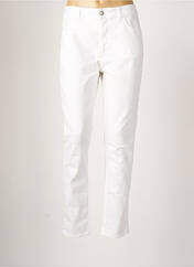 Jeans coupe slim blanc SISLEY pour femme seconde vue