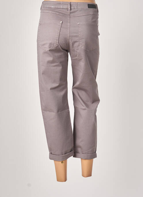 Pantalon 7/8 gris BENETTON pour femme