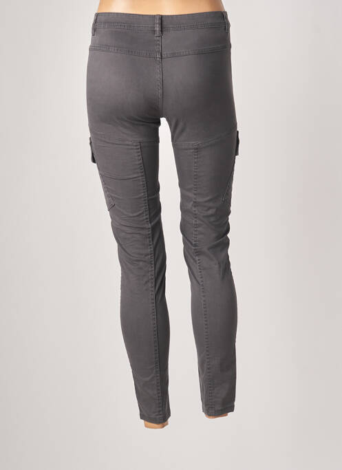 Pantalon cargo gris BENETTON pour femme