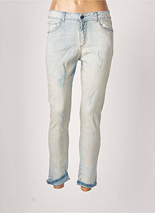 Jeans coupe slim slim taille basse bleu SISLEY femme