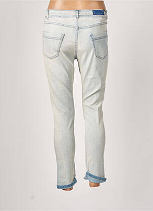 Jeans coupe slim slim taille basse bleu SISLEY femme