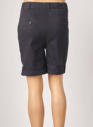 Bermuda taille élastique taille haute noir BENETTON femme