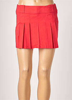 Mini-jupe rouge BENETTON pour femme