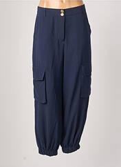 Pantalon cargo bleu BENETTON pour femme seconde vue