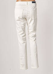 Pantalon slim blanc SISLEY pour femme seconde vue