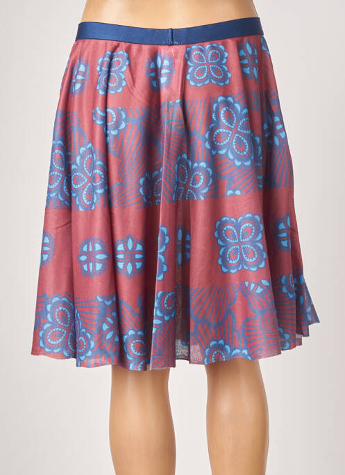 Jupe mi-longue bleu BENETTON femme