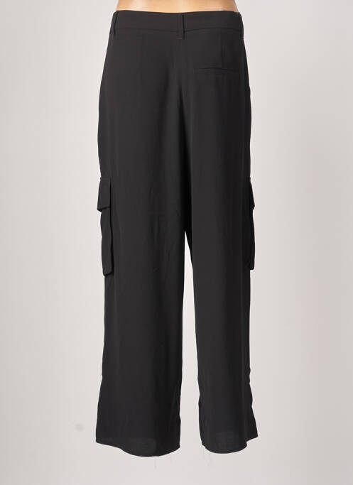 Pantalon cargo noir BENETTON pour femme
